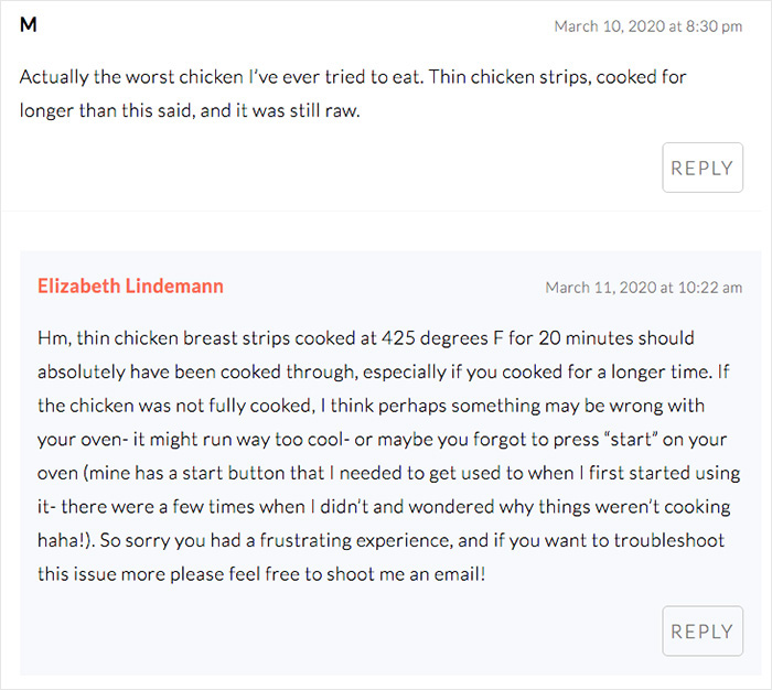 Maybe You Forgot To Press "Start" On Your Oven