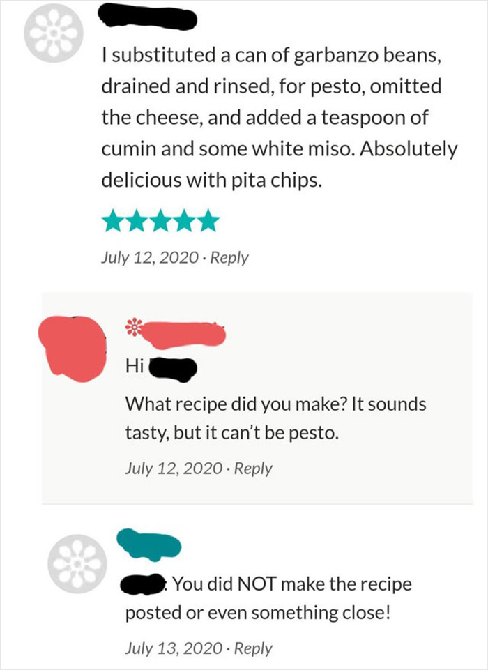 "It Sounds Tasty, But It Can't Be Pesto."