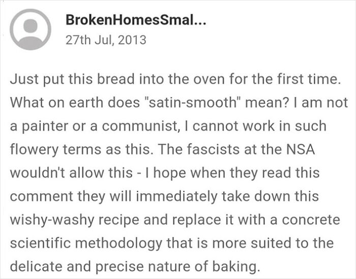 Bread Dough Texture Leads To Creativity And Communism