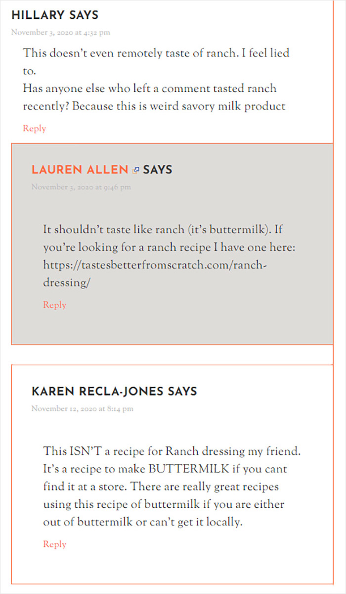 Recipe For Buttermilk Didn't Make Ranch And Instead Made Weird Savory Milk Product 0/10