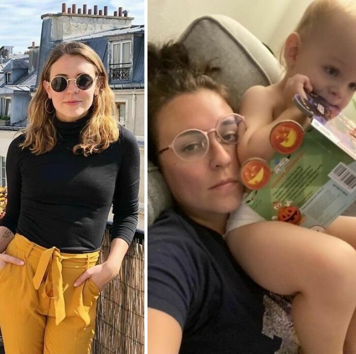 From Looking Chic In Gay Paree To About To Shriek If The Kid Goes Pee