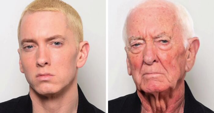 27 Pictures Showing How Famous People Will Look In 40 Years If They Age Like Ordinary People, According To This Guy On TikTok