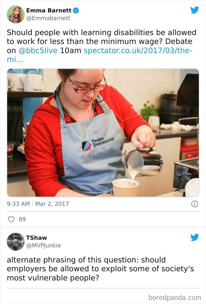 Far Too Many People See The Answer To This As Being "Yes"