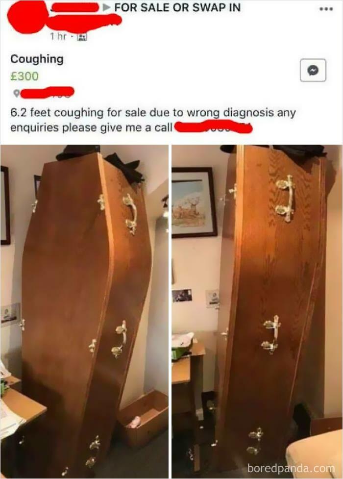 "Coughing"... (Also, Really??)