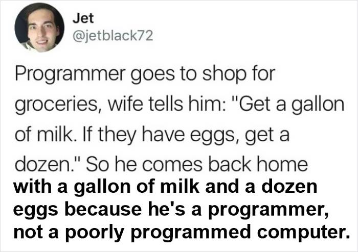 I'm Sure His Wife Was Thankful