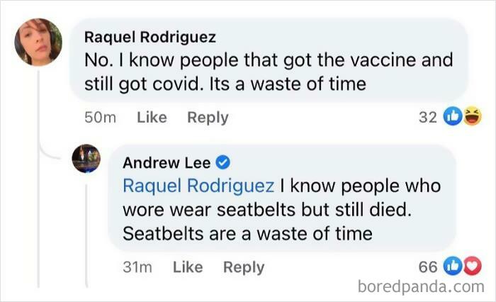 Anti-Vaxxer Logic