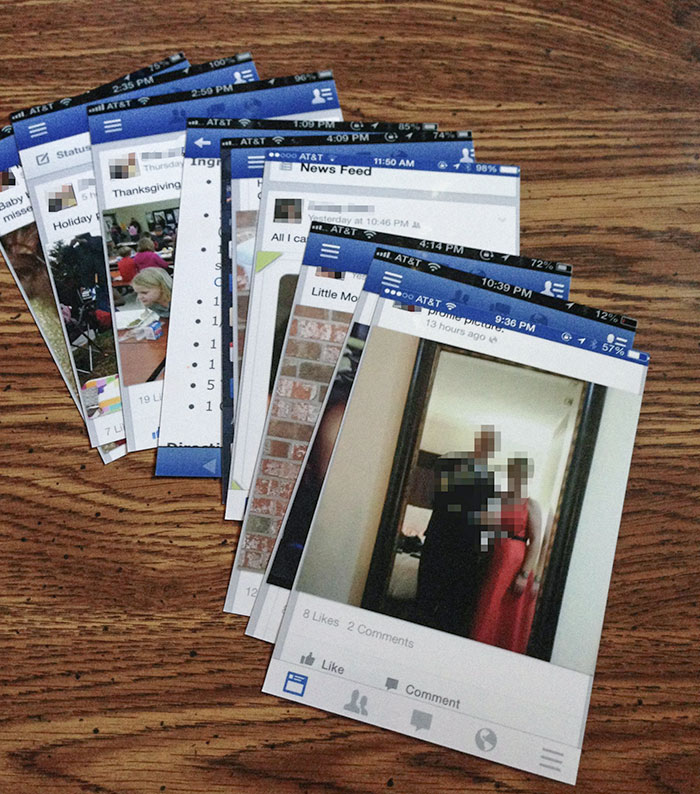 My Grandma Printed Some Photos From Her Phone