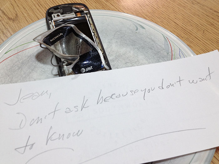 I Spilled Water On My Phone And Asked My Grandfather To Put It In Rice To Dry It Out. He Thought I Meant To Cook It With Rice