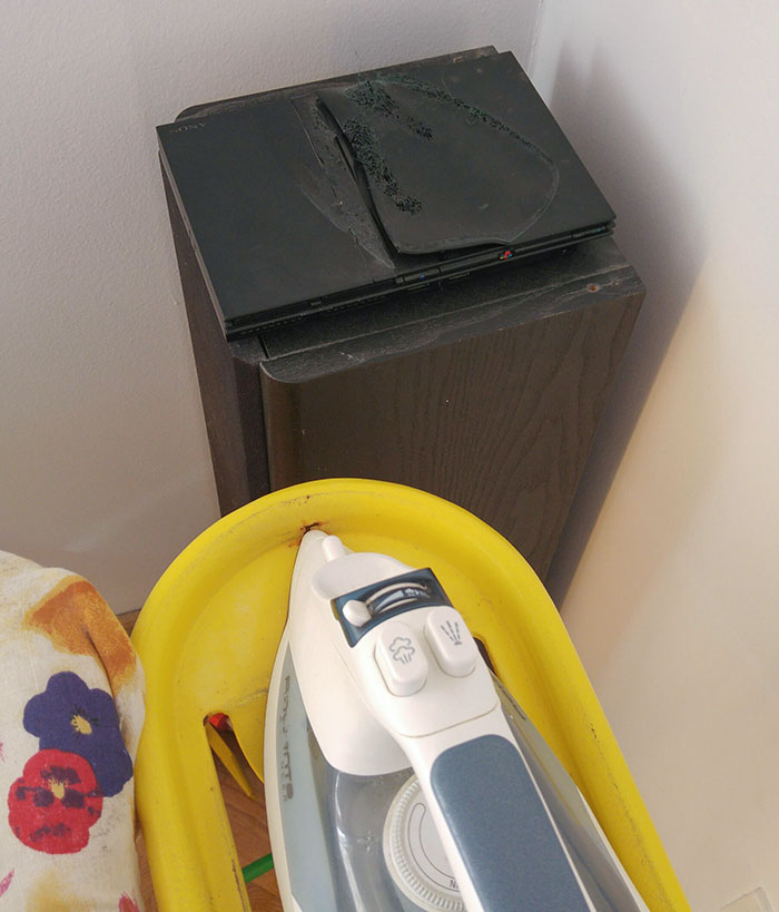 My Grandmother Used My PS2 As Her Iron Stand. RIP My Friend