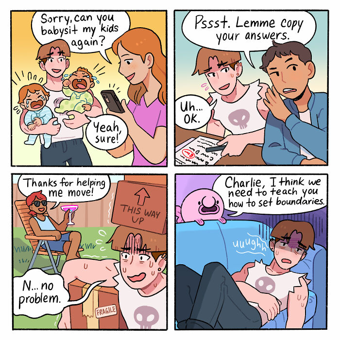 Comics-About-Social-Issues-Blobby-And-Friends