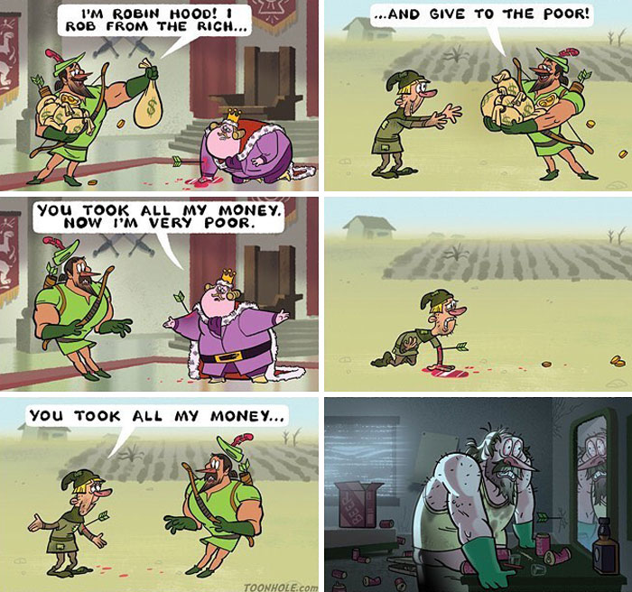 This Artist Draws Comics With Unexpected Endings (30 New Pics)