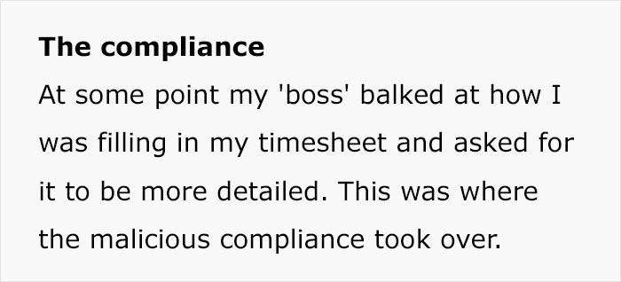 Freelancer Maliciously Complies To Company Timesheet Policy, Ends Up Getting Bigger Pay Than Expected
