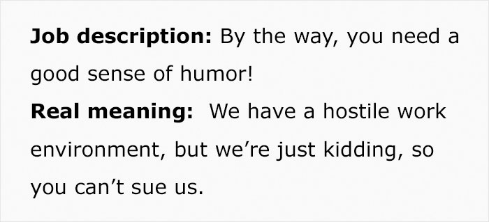 Woman Is Going Viral For Translating Corporate Job Descriptions And Revealing What They Actually Mean Woman Is Going Viral For Translating Corporate Job Descriptions And Revealing What They Actually Mean