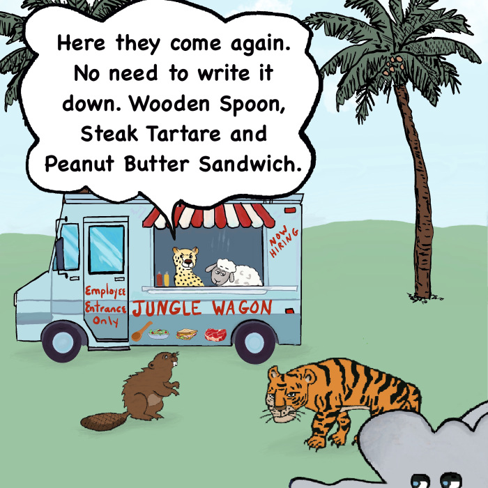 My Enormously Funny Cartoons – Food Truck Series