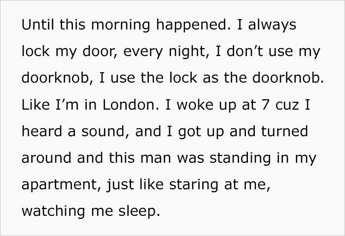 21 Y.O. Reveals How She Caught Her 73 Y.O. Stalker Neighbor, Shares Details Of The Story In Her Viral TikTok Video