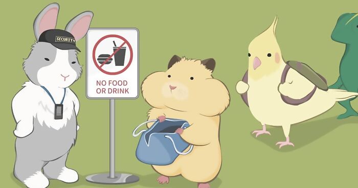 40 Funny And Cute Comics That Show What Animals Would Do If They Were Human By Kesanitw