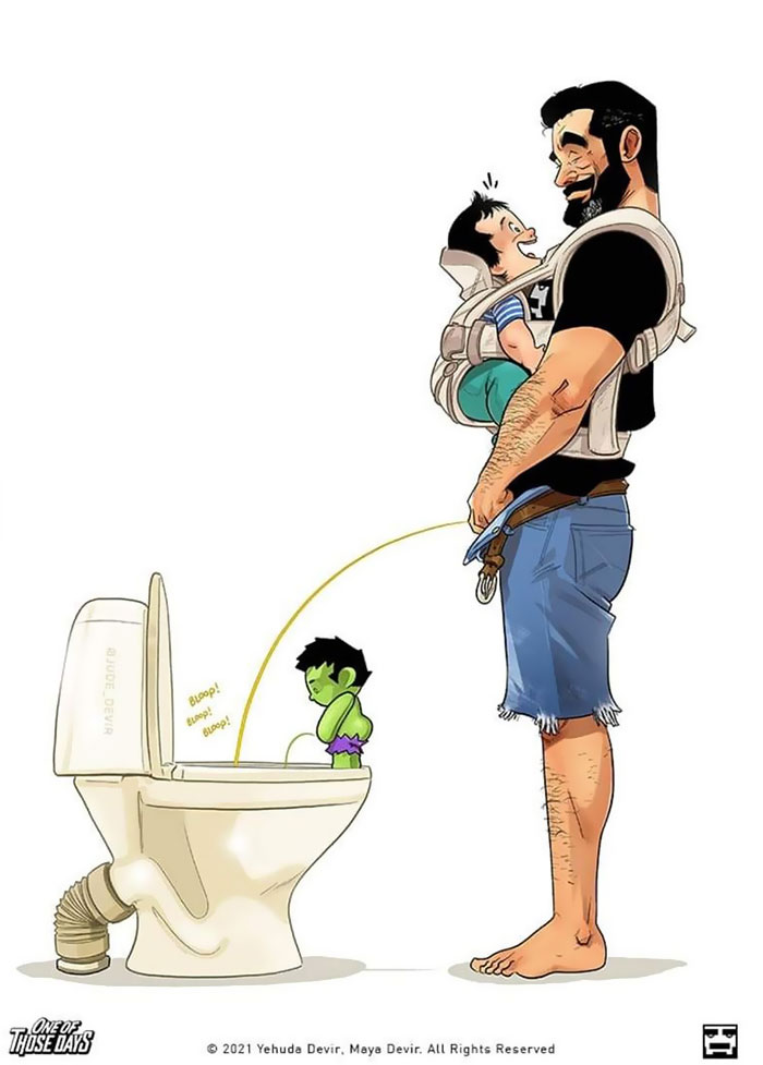 The Devir Family Welcomed Their Son Into The World, Here's How It's Going In 17 Funny Comics The Devir Family Welcomed Their Son Into The World, Here's How It's Going In 17 Funny Comics