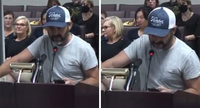 Dad Schools Anti-Mask Parents About What Is And Isn’t In The Bible In Powerful Speech