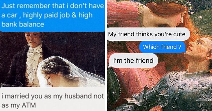 Artist Gives Captions To Paintings, And It’s Somewhat Deep And Funny (30 Pics)