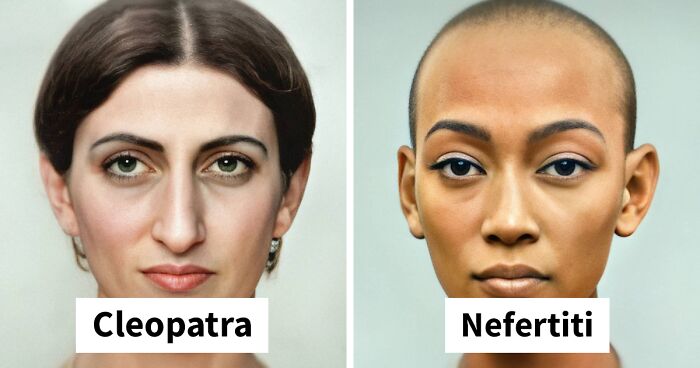 Artist Lets Us Get A Glimpse Of What These 28 Famous Historical And Popular Figures ‘Really’ Looked Like (New Pics)