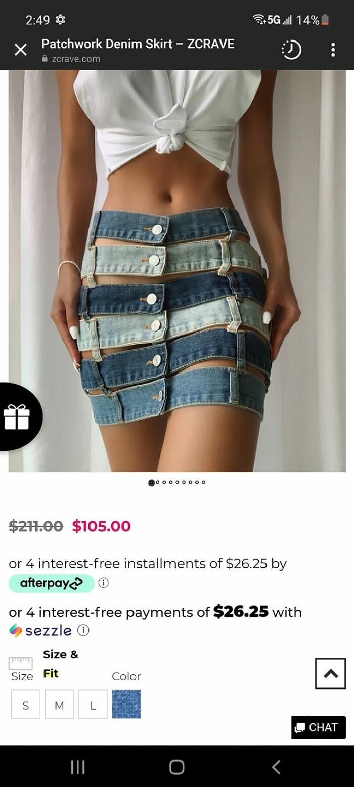 Um Where's The Rest Of The Skirt??