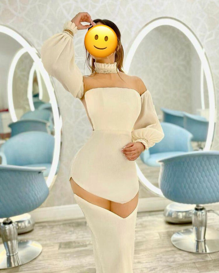 At First I Was Like Okay Cool She Looks Stunning (I Don’t Like The Dress Tho) And The Boots Match Then I Discovered There Aren’t Any Boots It’s All A Dress Shame This Dress-Not Anymore-Dress Again