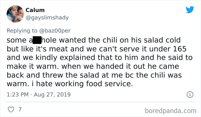 Dumbest Thing A Customer Has Gotten Mad At You For