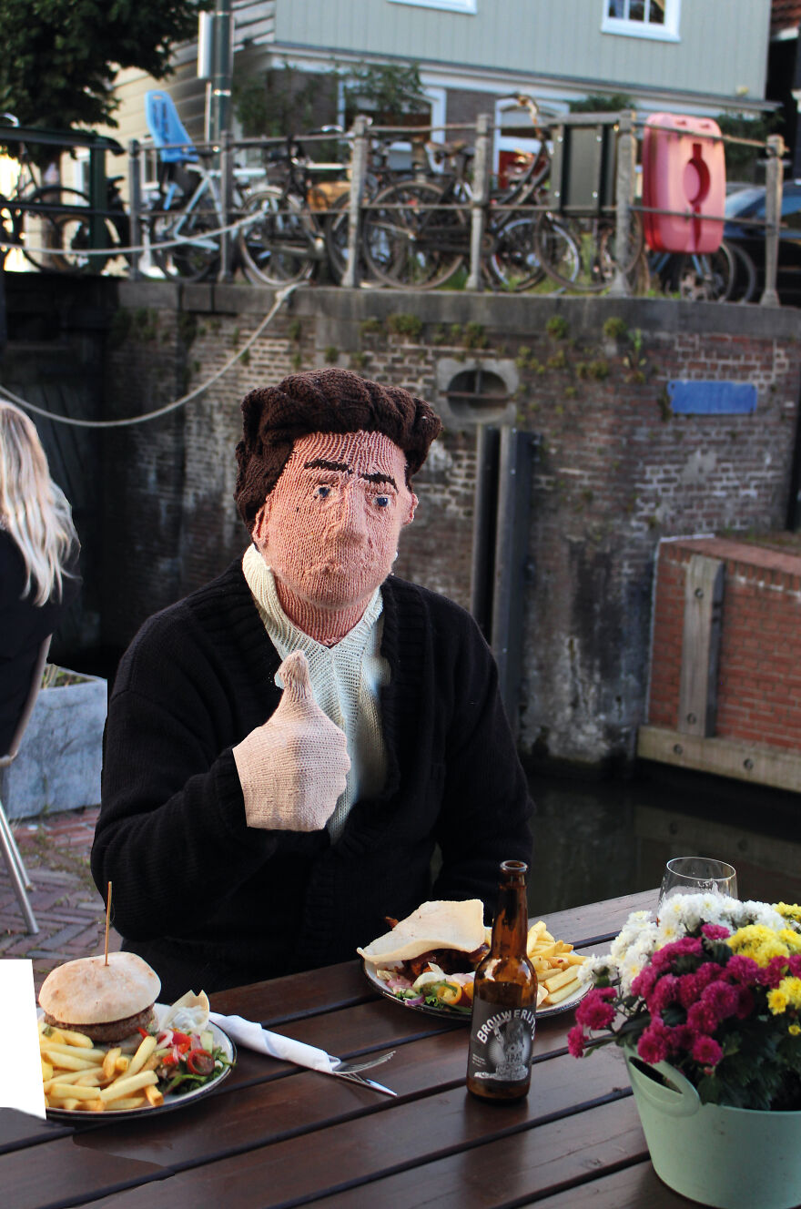 I Knitted A Son And Husband For Myself As A Joke And People Thought It Was Real I Knitted A Son And Husband For Myself As A Joke And People Thought It Was Real