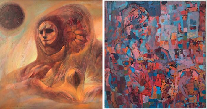 Burt Shonberg, An Artist Whose Paintings Were In Roger Corman’s Films And Who Participated In 1960s LSD Experiments Has His First Showing In 50 Years At Buckland Museum Of Witchcraft And Magick