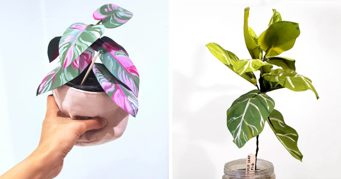I Make Paper Plants And You Can Too