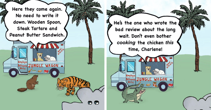 My Enormously Funny Cartoons – Food Truck Series