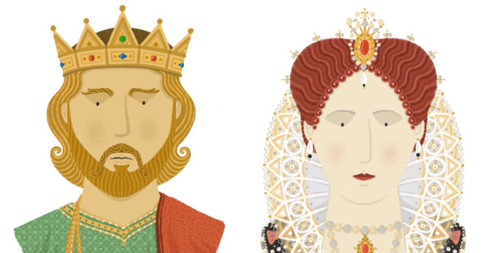I Illustrated Kings And Queens Of England (13 Pics)