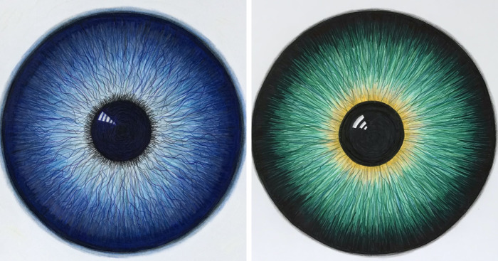 I Draw Interesting Pupils Of The Eyes, Here Are 11 Of Them