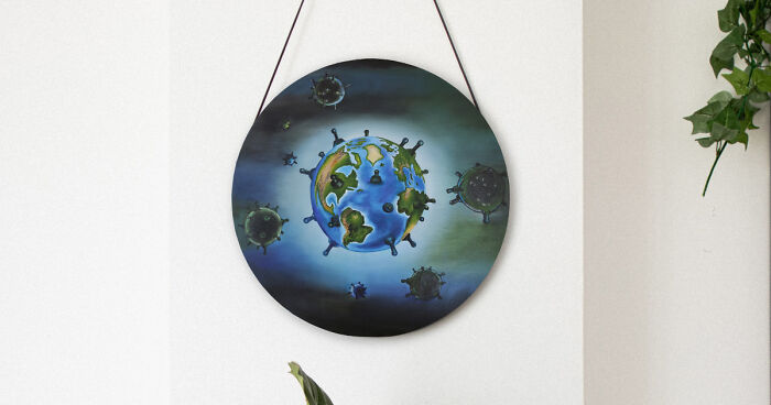 I Drew Earth After Covid 2021