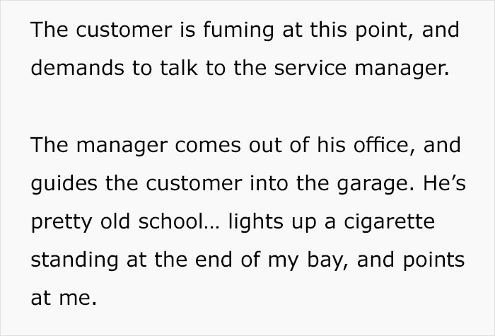 Customer Drives Into An Auto Repair Shop And Says He Doesn’t Want A “Chick” Touching His Car, Makes A Fool Of Himself Customer Drives Into An Auto Repair Shop And Says He Doesn’t Want A “Chick” Touching His Car, Makes A Fool Of Himself