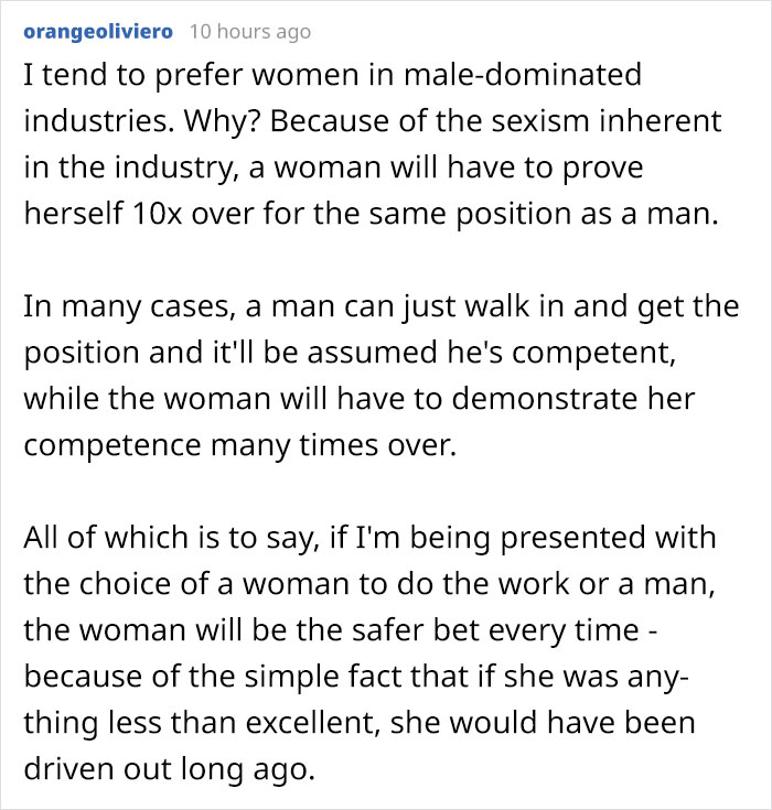 Customer Drives Into An Auto Repair Shop And Says He Doesn’t Want A “Chick” Touching His Car, Makes A Fool Of Himself Customer Drives Into An Auto Repair Shop And Says He Doesn’t Want A “Chick” Touching His Car, Makes A Fool Of Himself