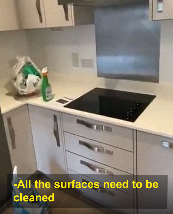 Viral Video Captures Landlord Complaining About "Filthy" Apartment When It's Clearly Spotless Viral Video Captures Landlord Complaining About "Filthy" Apartment When It's Clearly Spotless