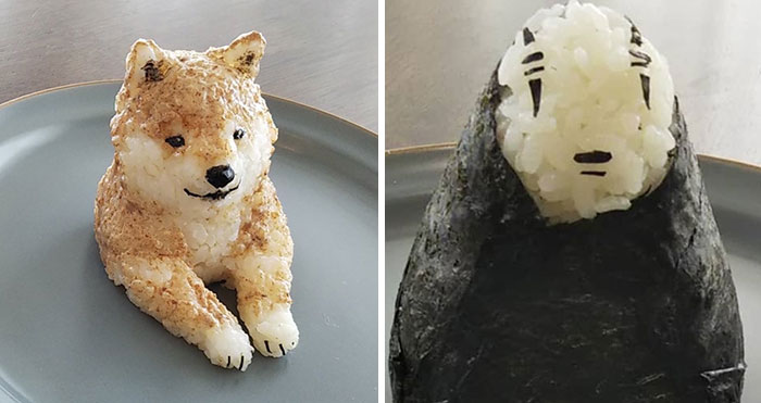 Artist Made Rice Balls Of Popular Characters, Animals, Folklore That Are Too Good To Eat (81 Pics)