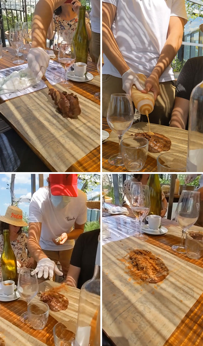 "How Do You Want Your Chocolate Mousse? Clean Or Dirty?" Paris, France