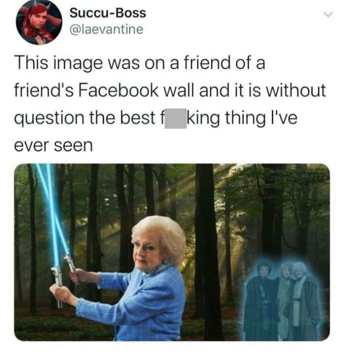 Save Us Betty White, Your Our Only Hope!