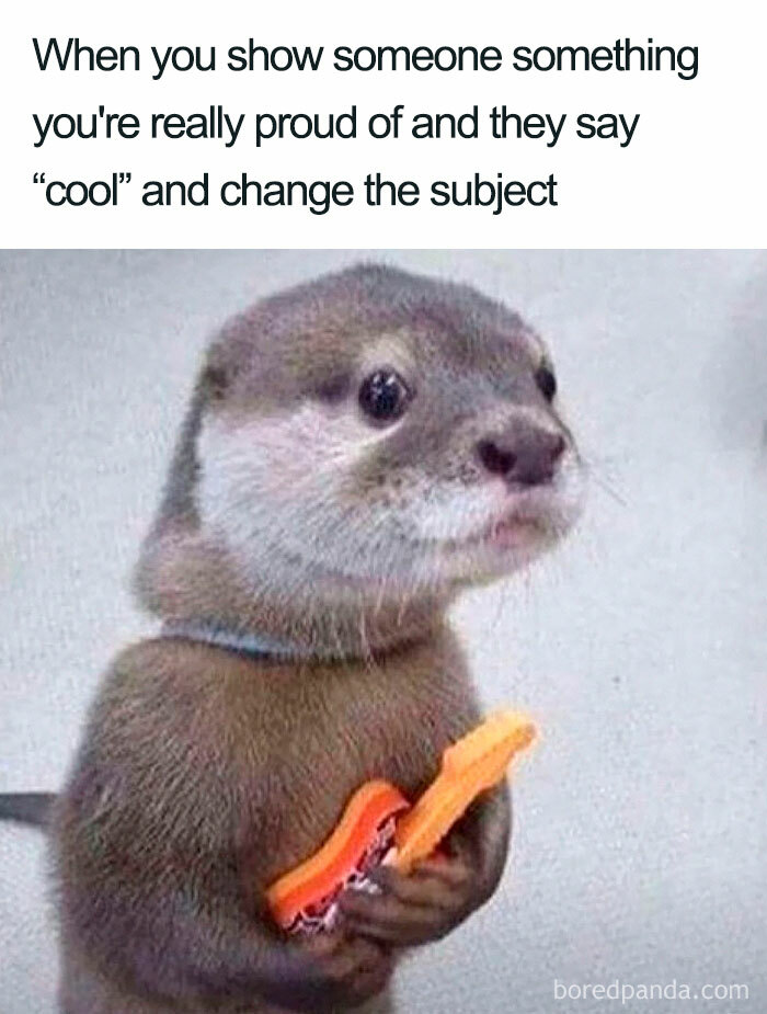 Someone Just Give The Poor Thing A Compliment Before I Start Crying...