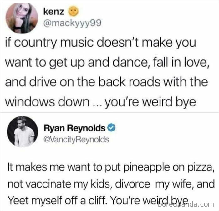 I Like To Think I'm Eclectic, But Not Eclectic Enough For Country Music