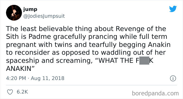 A Sith Does Not What The F, They Are The F