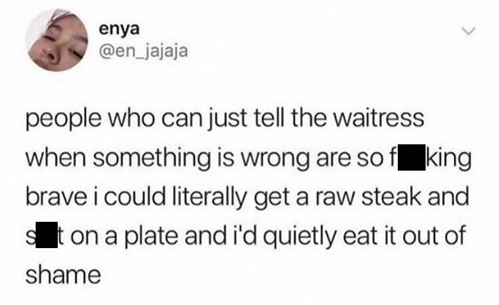 I Wouldn’t Want To Bother Anyone