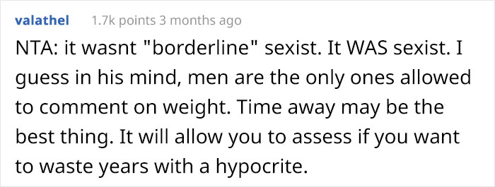 Woman Insults Her Obese Boyfriend's Weight After He Makes Sexist And Fat-Shaming Comments About Other Women