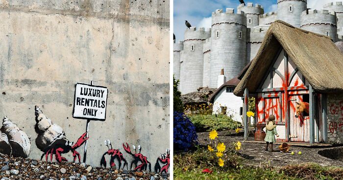 Banksy Comes Back With 9 New Wall Arts In England And People Are Loving Them