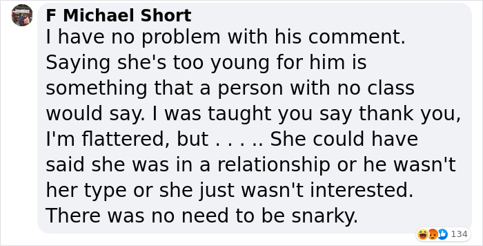 Man In His 40s Gets Turned Down For A Date With A 19-Year-Old, Embarrasses Himself With His 'Comeback' Man In His 40s Gets Turned Down For A Date With A 19-Year-Old, Embarrasses Himself With His 'Comeback'