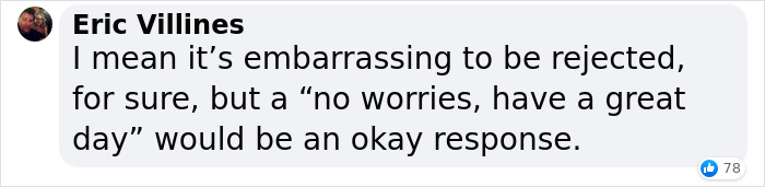 Man In His 40s Gets Turned Down For A Date With A 19-Year-Old, Embarrasses Himself With His 'Comeback' Man In His 40s Gets Turned Down For A Date With A 19-Year-Old, Embarrasses Himself With His 'Comeback'