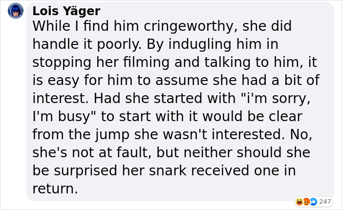 Man In His 40s Gets Turned Down For A Date With A 19-Year-Old, Embarrasses Himself With His 'Comeback' Man In His 40s Gets Turned Down For A Date With A 19-Year-Old, Embarrasses Himself With His 'Comeback'