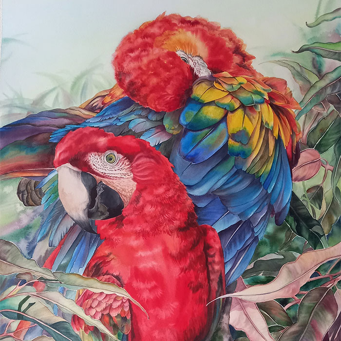 I Am Homeless Because Nature And Travels Inspire Me To Create These Paintings (46 Pics)